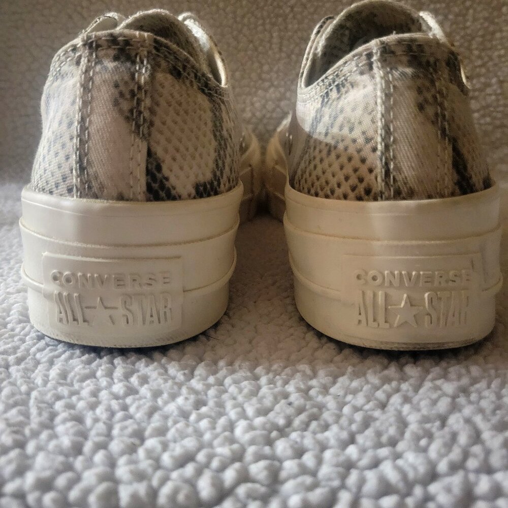 Converse Women's Chuck Taylor All Star Lift Snake Skin Effect -  Size 6 - Picture 5 of 10